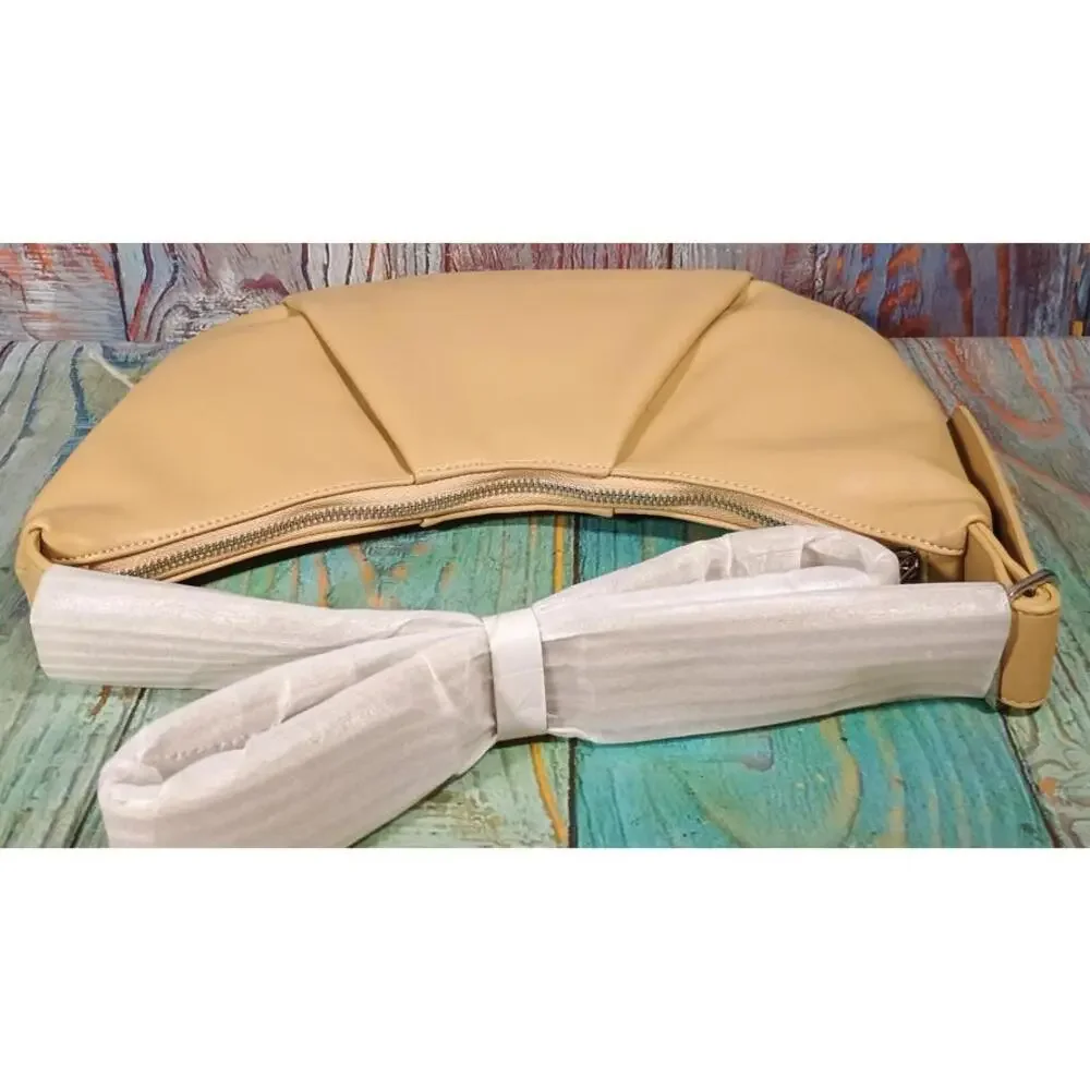 Elegant Beige Women's Shoulder Bag‎